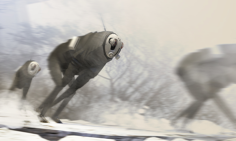Illustration for article titled The futuristic jets, humans, and Star Wars designs of Stephen Chang